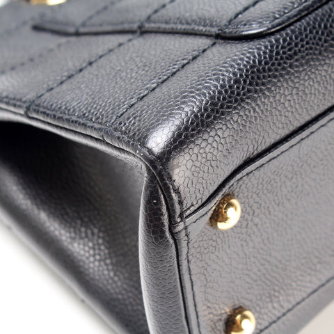 Chocolate Bar Shoulder Bag Caviar