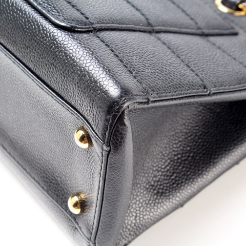 Chocolate Bar Shoulder Bag Caviar