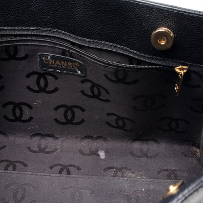 Chocolate Bar Shoulder Bag Caviar