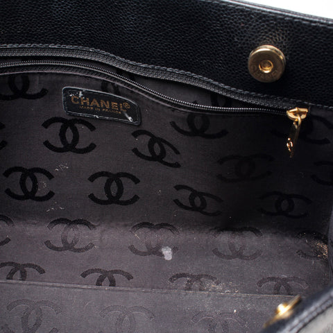 Chocolate Bar Shoulder Bag Caviar