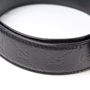 114984 Interlocking Guccissima Belt Size 85/34