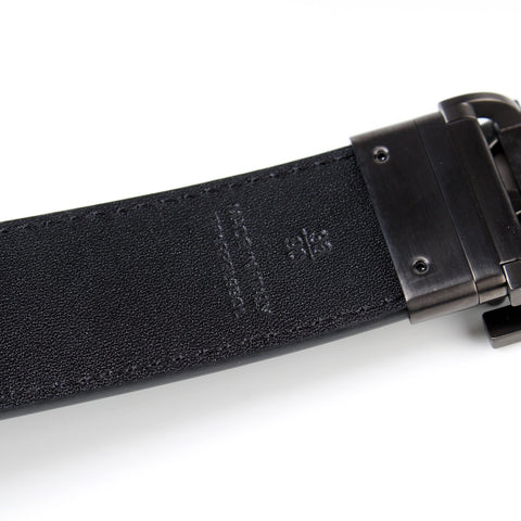 TB London Check/Leather Reversible Belt Size 90/36