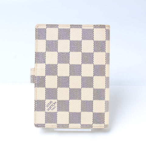 Agenda Small Ring Damier Azur