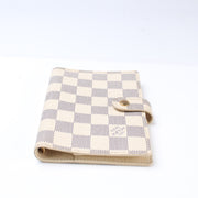 Agenda Small Ring Damier Azur
