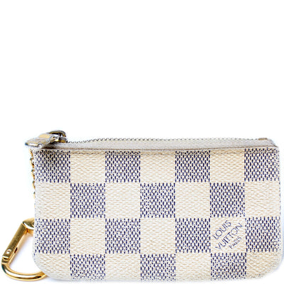 Pochette Cles Damier Azur
