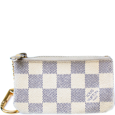 Pochette Cles Damier Azur