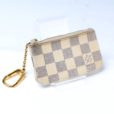 Pochette Cles Damier Azur