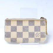 Pochette Cles Damier Azur