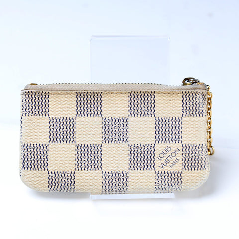 Pochette Cles Damier Azur