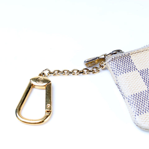 Pochette Cles Damier Azur