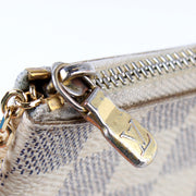 Pochette Cles Damier Azur