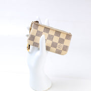 Pochette Cles Damier Azur
