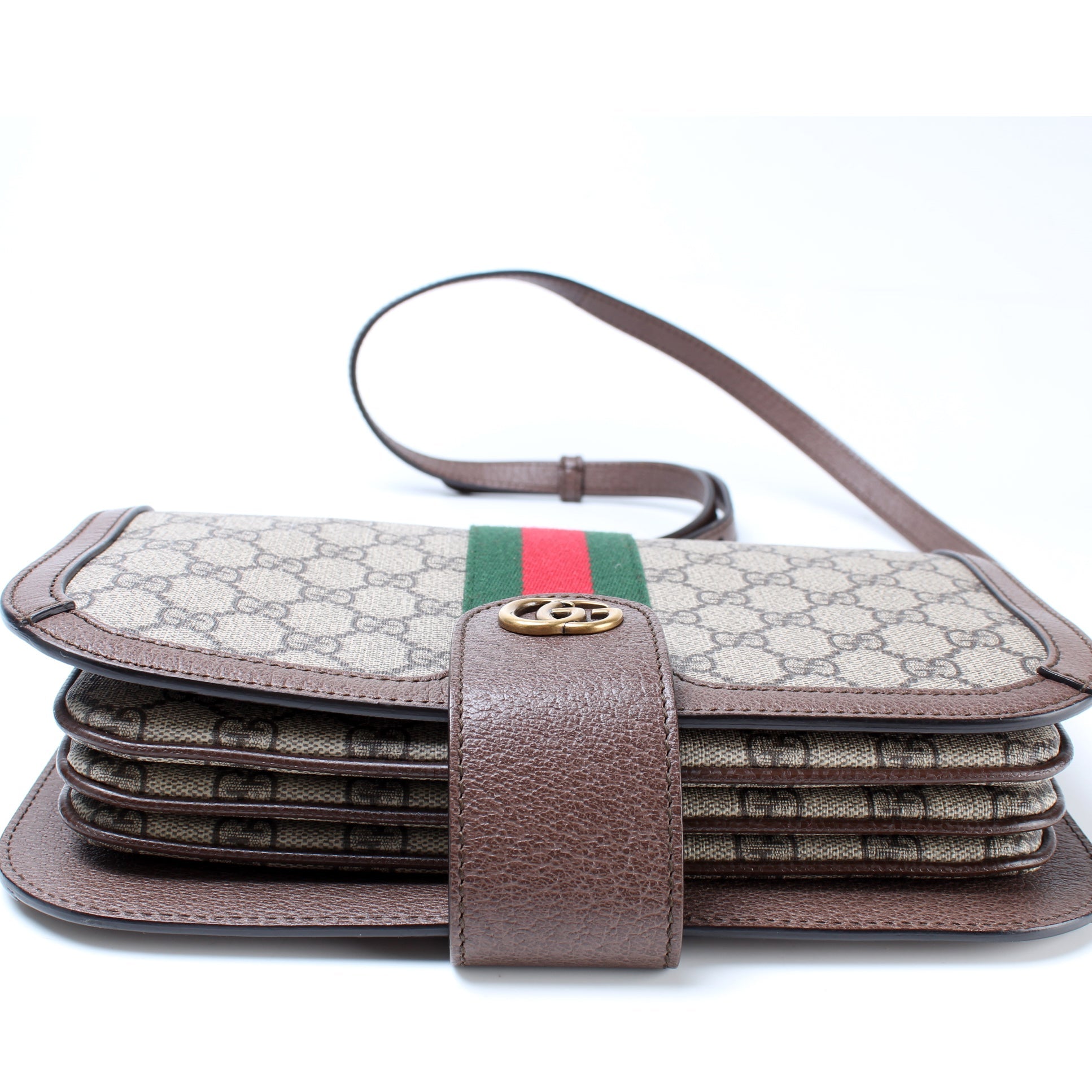 548304 GG Supreme Ophidia Flap lbcase