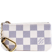 Pochette Cles Damier Azur