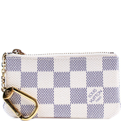 Pochette Cles Damier Azur