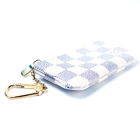 Pochette Cles Damier Azur