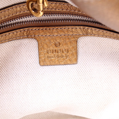 308982 Soho Leather Shoulder Medium
