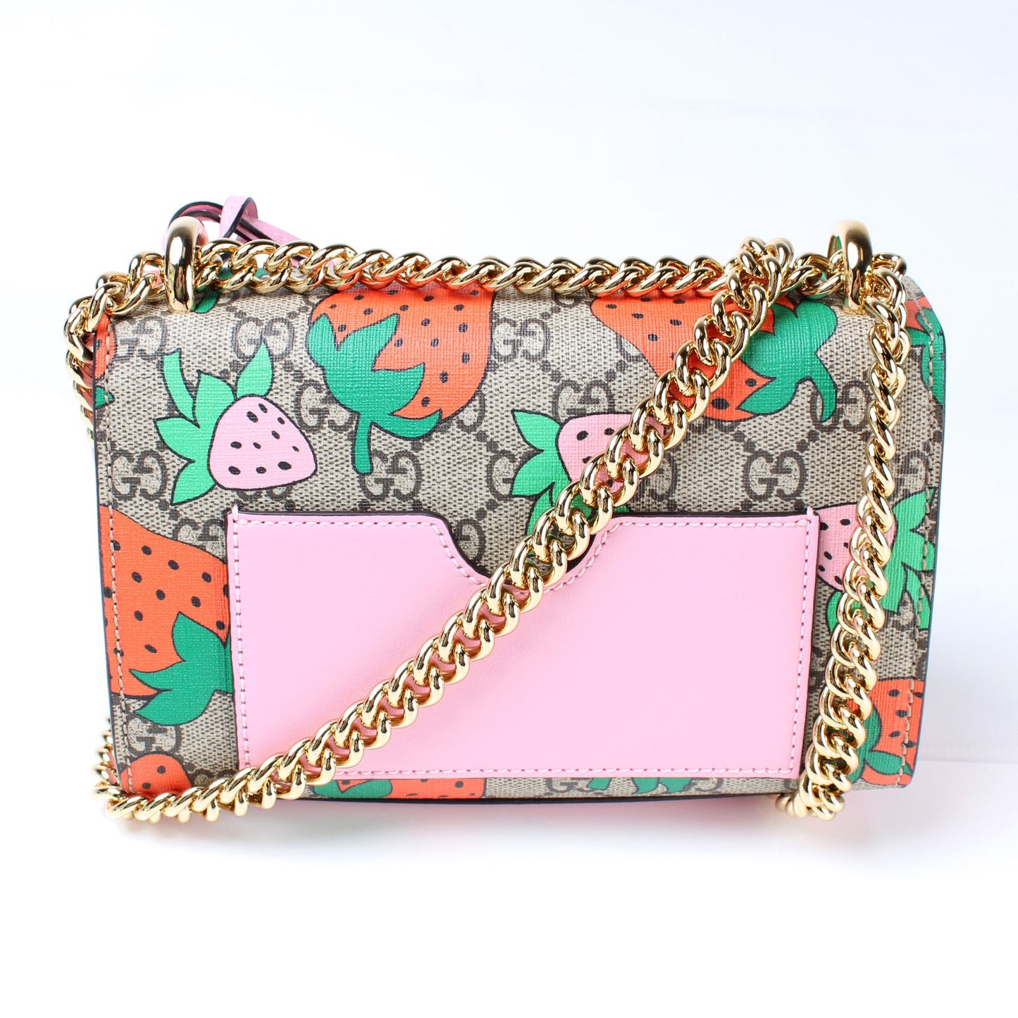 409487 Padlock GG Small Strawberry lbcase