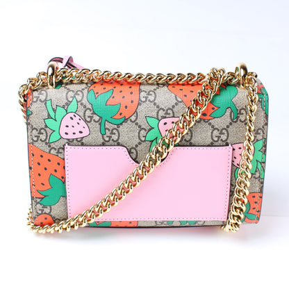 409487 Padlock GG Small Strawberry lbcase