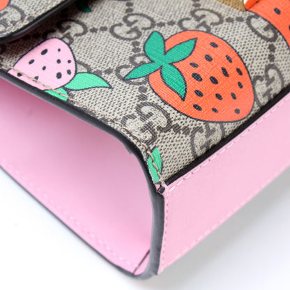 409487 Padlock GG Small Strawberry lbcase