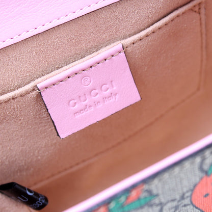 409487 Padlock GG Small Strawberry lbcase