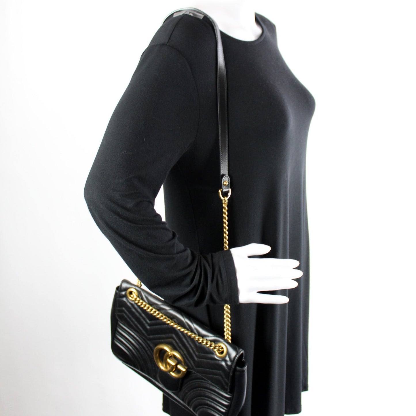 443496 Marmont Shoulder Medium lbcase