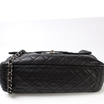Washed Caviar Jumbo Single Flap 12M