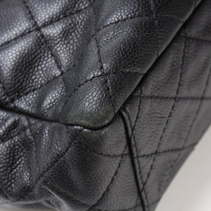Washed Caviar Jumbo Single Flap 12M