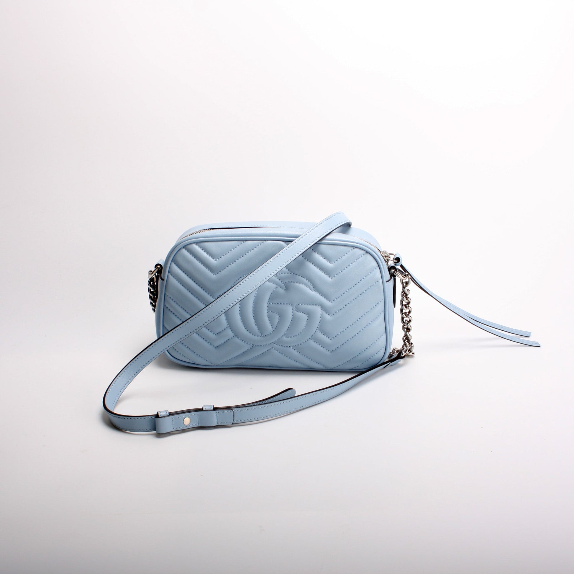 447632 Marmont Small Leather Camera Bag lbcase