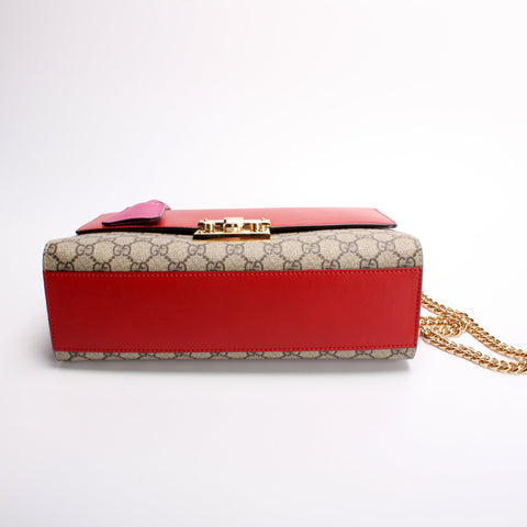 409486 Padlock GG Supreme Shoulder Medium
