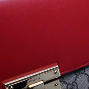 409486 Padlock GG Supreme Shoulder Medium