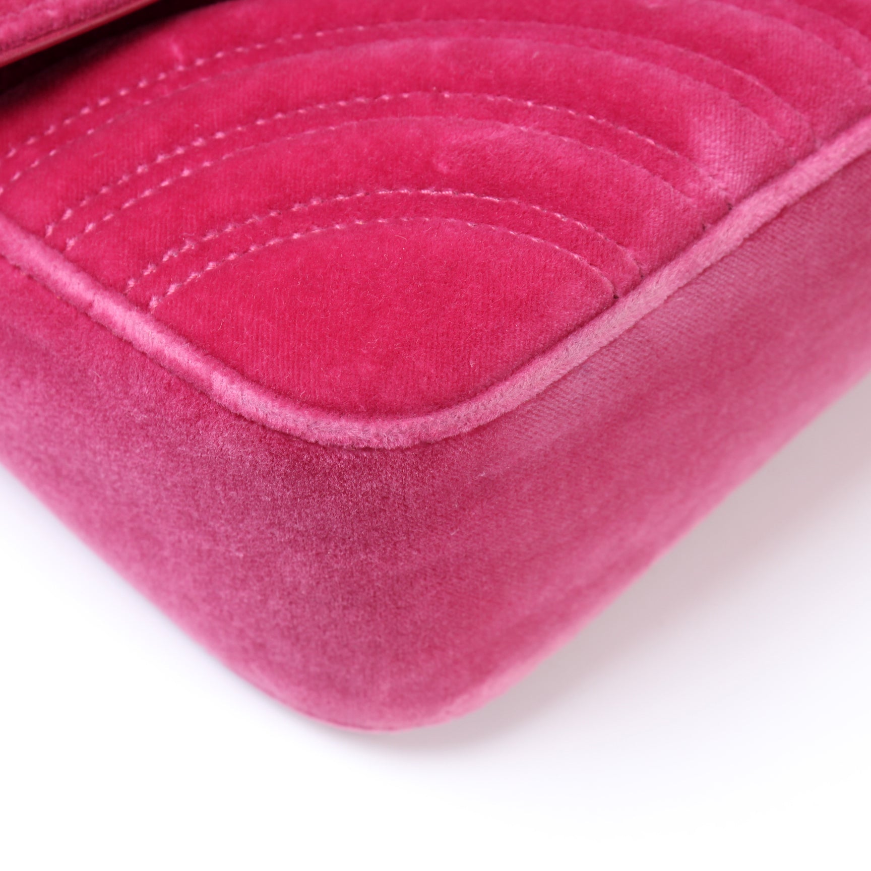 443497 GG Marmont Shoulder Velvet Small lbcase