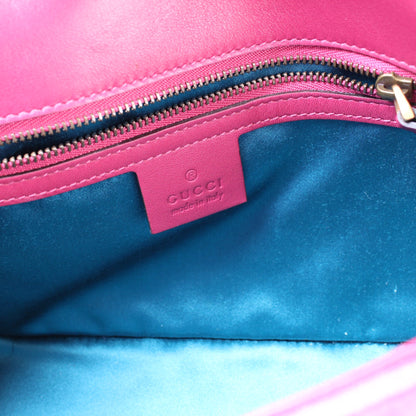 443497 GG Marmont Shoulder Velvet Small lbcase