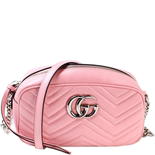 447632 GG Marmont Small Leather Camera Bag lbcase