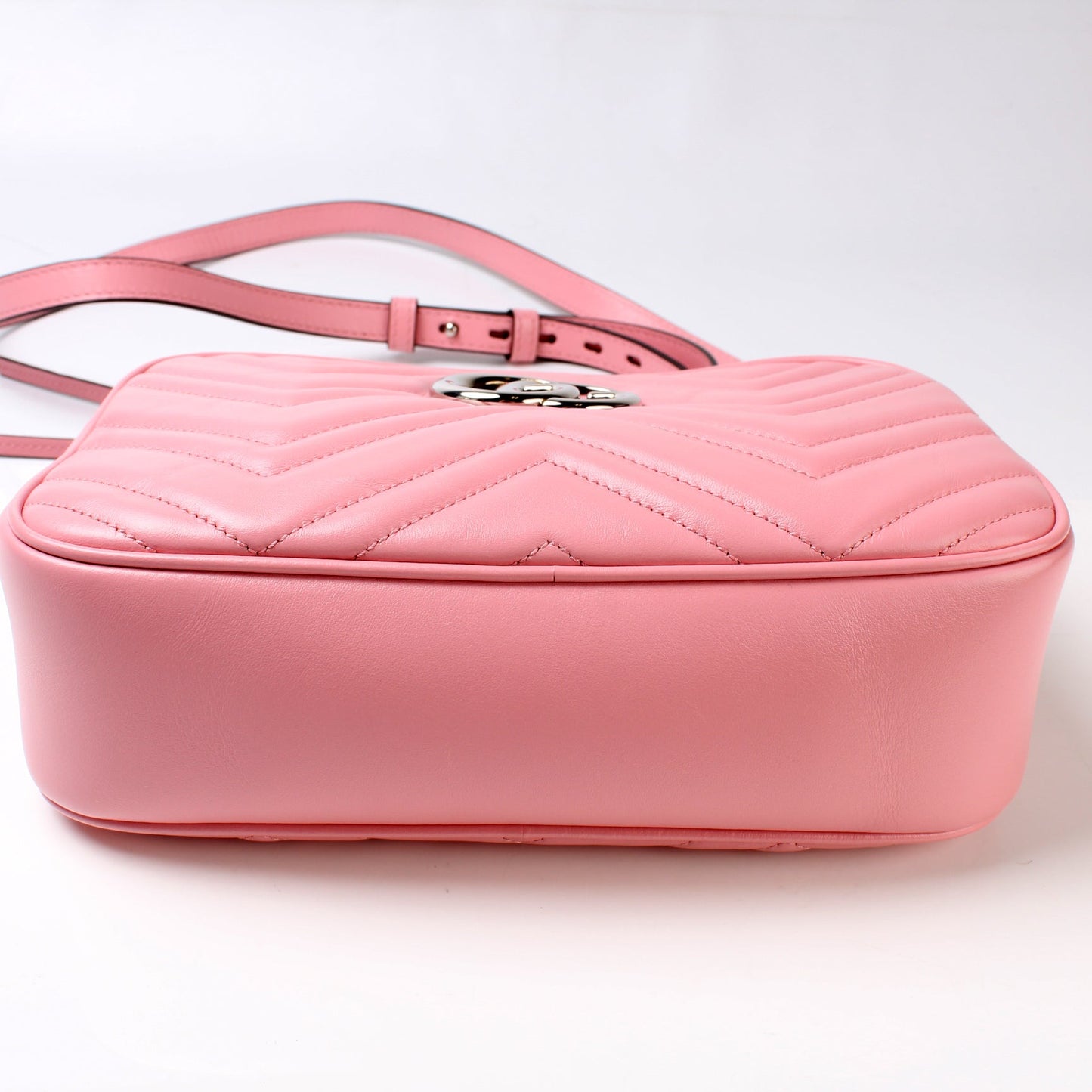 447632 GG Marmont Small Leather Camera Bag lbcase