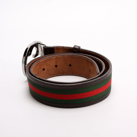 114984 Interlocking GG Web Belt Size 85/34