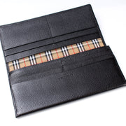 Credit Card /Bill Long Wallet Leather