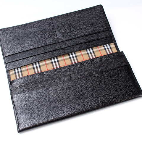 Credit Card /Bill Long Wallet Leather
