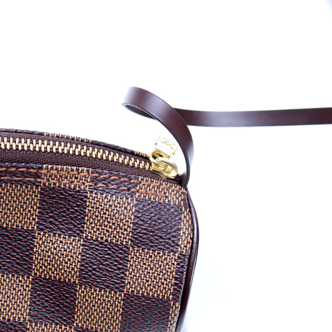 Papillon 30 10.5 With Pouch Damier Ebene