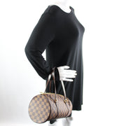 Papillon 30 10.5 With Pouch Damier Ebene