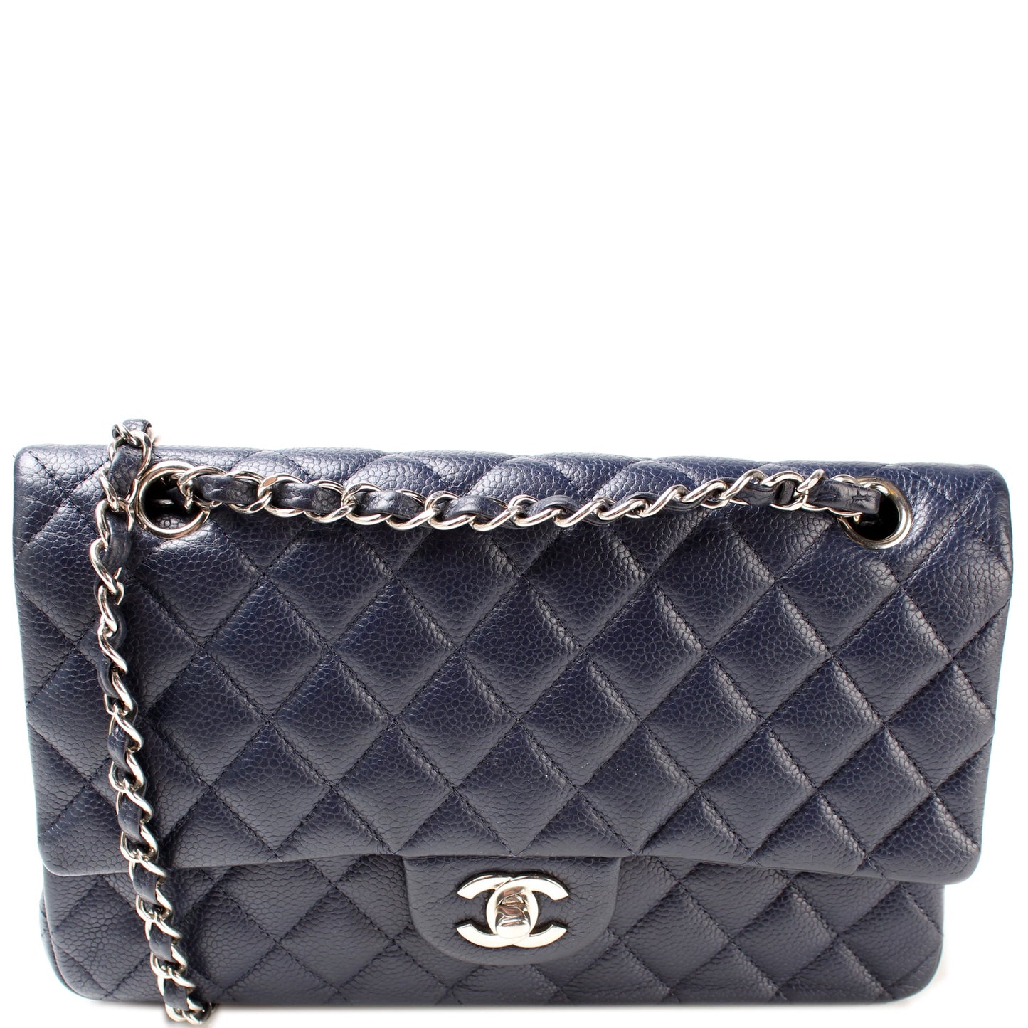 Classic Flap Medium Caviar 19M