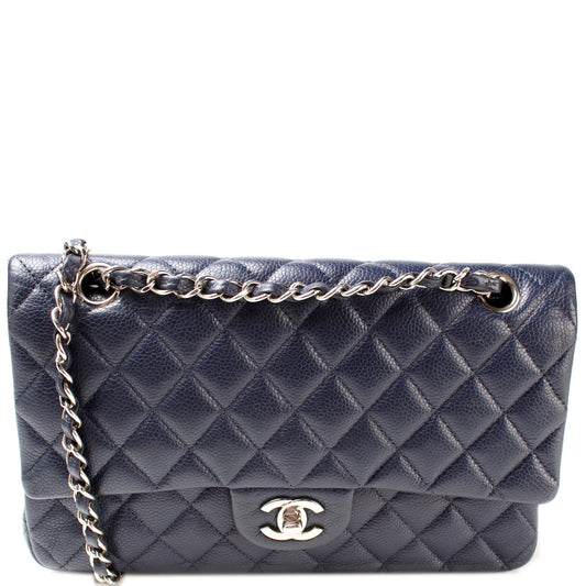 Classic Flap Medium Caviar 19M