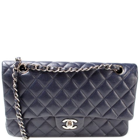 Classic Flap Medium Caviar 19M