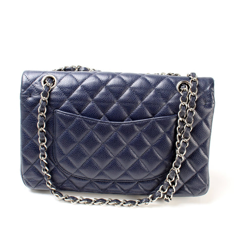 Classic Flap Medium Caviar 19M