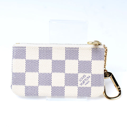 Pochette Cles Damier Azur