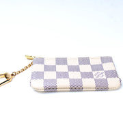 Pochette Cles Damier Azur