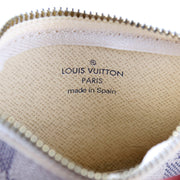Pochette Cles Damier Azur