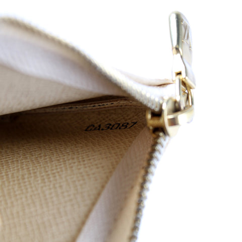 Pochette Cles Damier Azur