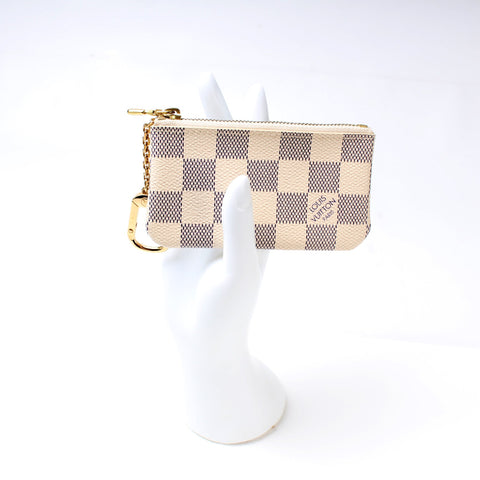 Pochette Cles Damier Azur