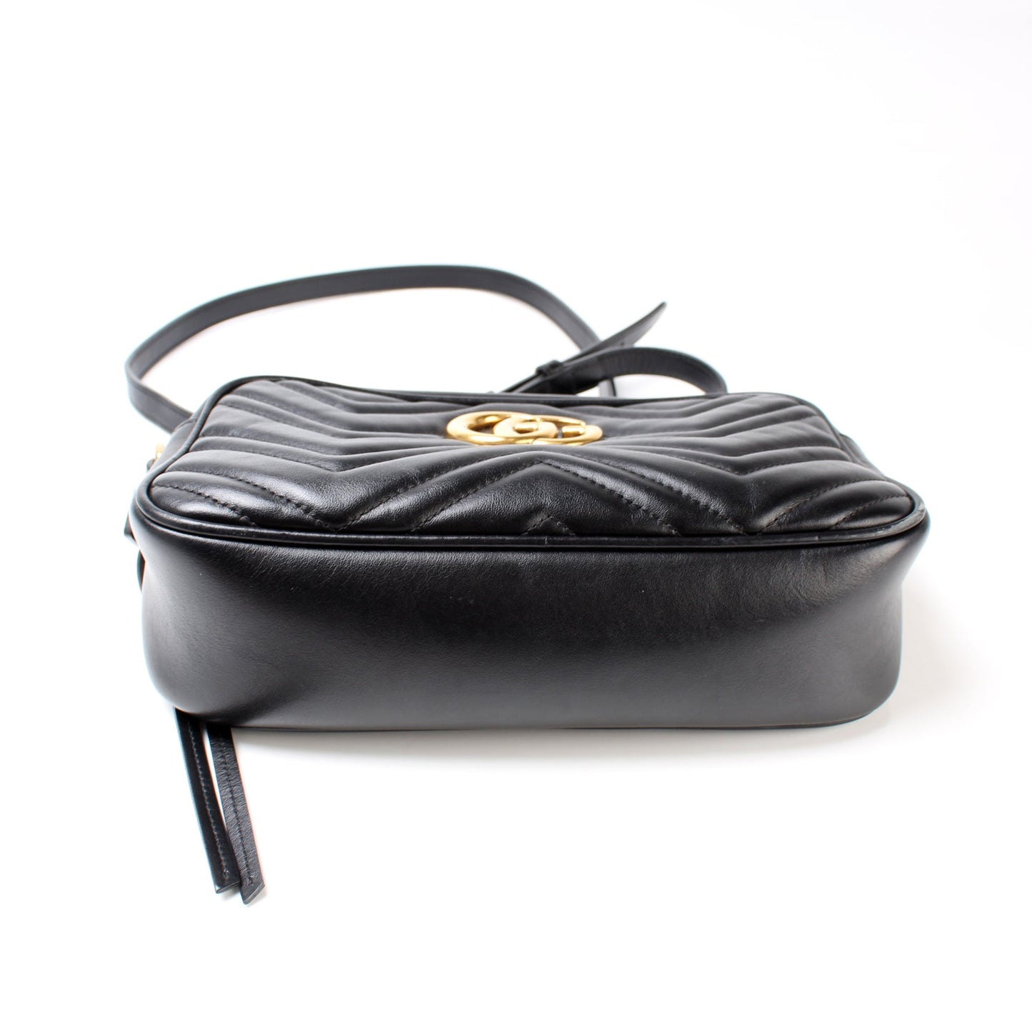 447632 GG Marmont Small Leather Camera lbcase